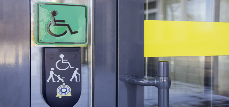 automatic handicap door opener in West Sacramento